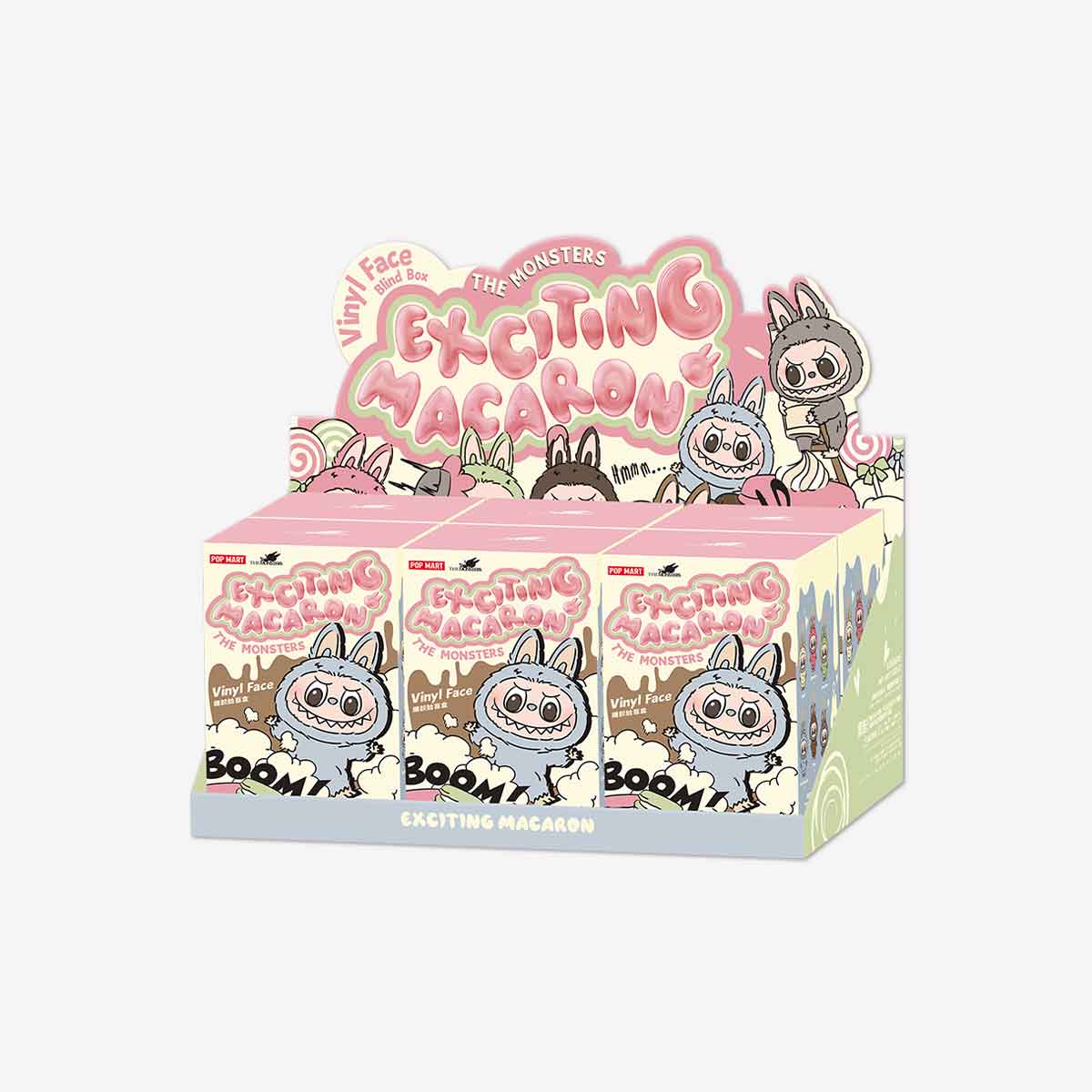 THE MONSTERS - Exciting Macaron Vinyl Face - Whole Set