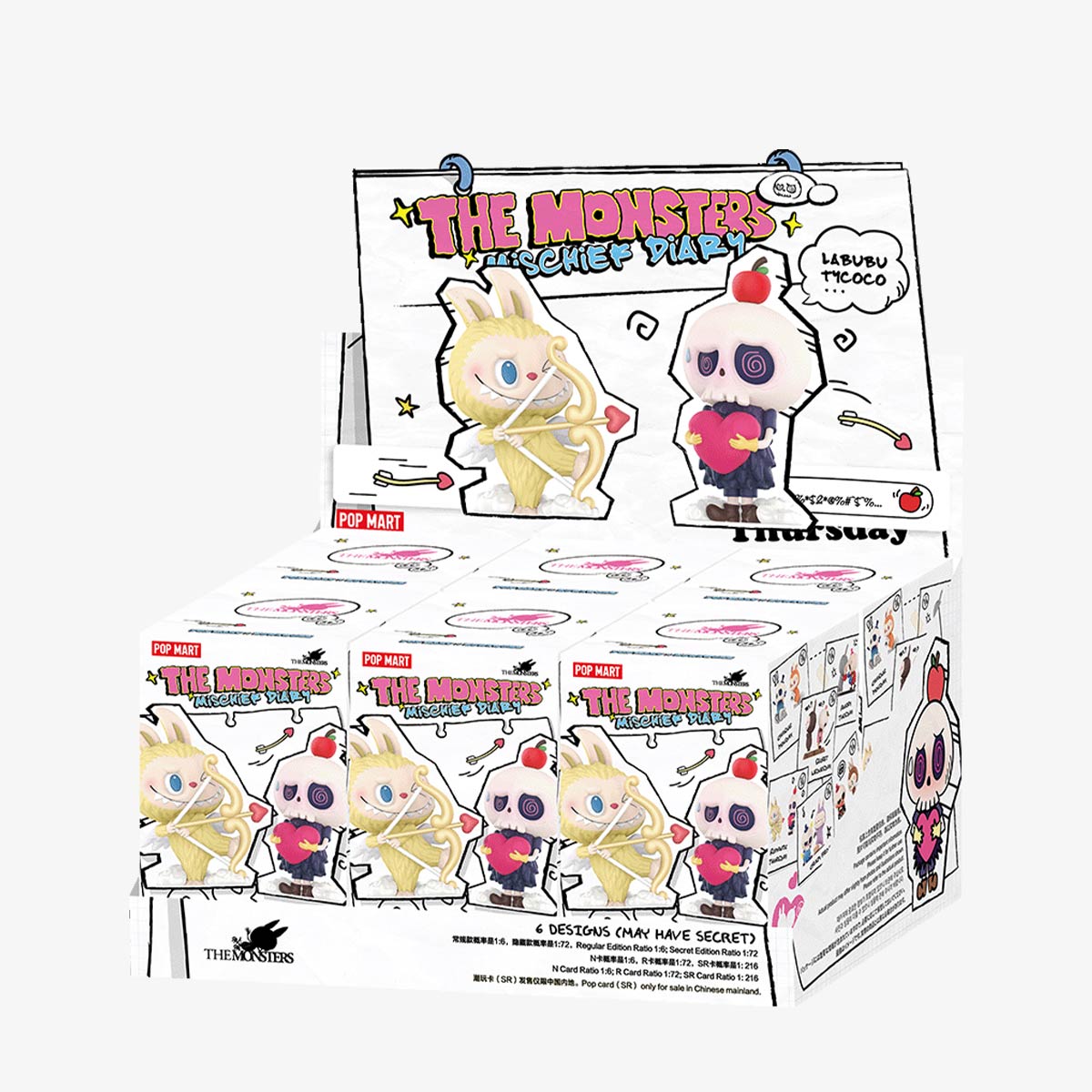 THE MONSTERS Mischief Diary Series Figures